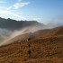 Nebelschwaden Berglandschaft Sechszeiger / Hochzeiger / Pitztal / Tirol