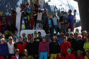 Alle Beteiligten beim Pitztal Wildface 2012