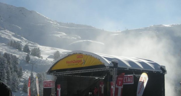 Bühne am Hochzeiger - Pitztal (Winterlandschaft