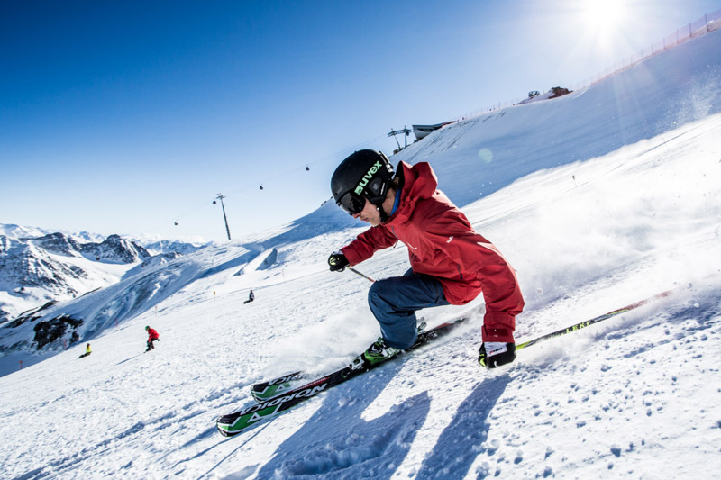 Skifahren Pitztal Gletscher 3.440