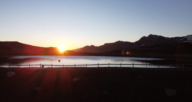 Sonnenaufgang am Sechszeiger